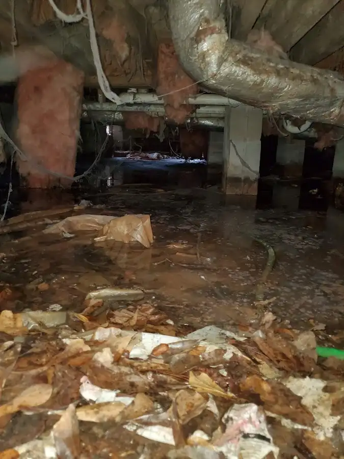 Crawl space flood assessment for Leak Detection & Repair in Secaucus